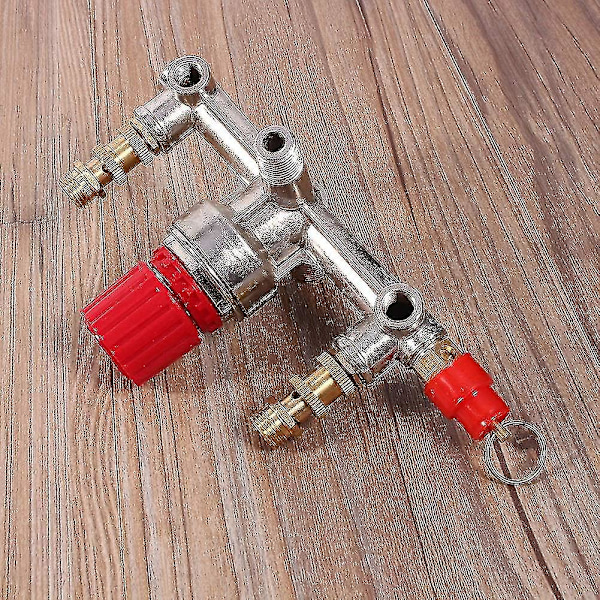 Kompressor - Samfox Manifold for Kompressor Luftkompressor Uttak Rør Regulator Tilkobling