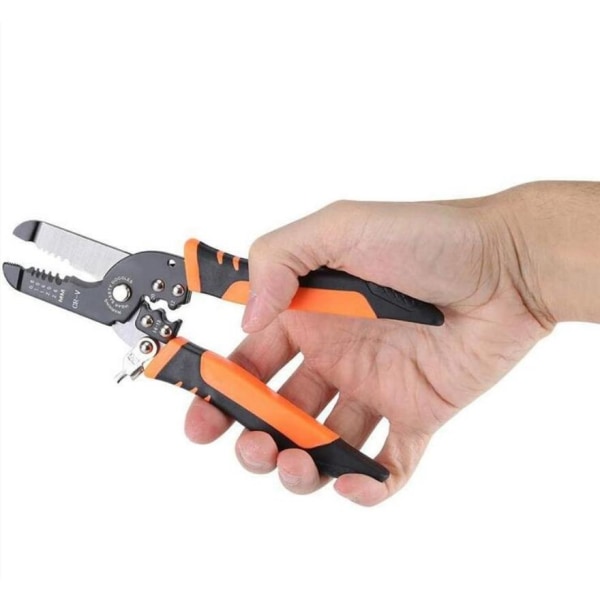 Wire Stripper Pliers Wire Stripper Crimper Hardware Tools - 3 in 1, 180mm, 1pc