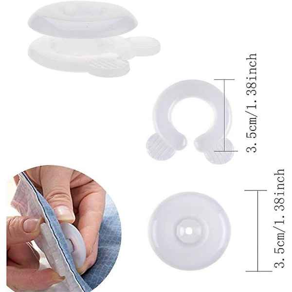 Täcke Clips Donuts Set Täcke Clips Clips Täcke Clips Täcke Håll Hörnen Täcken Clips Passar Vintertäcke Tjock Sommar Täcke Tunn Håller Comfor