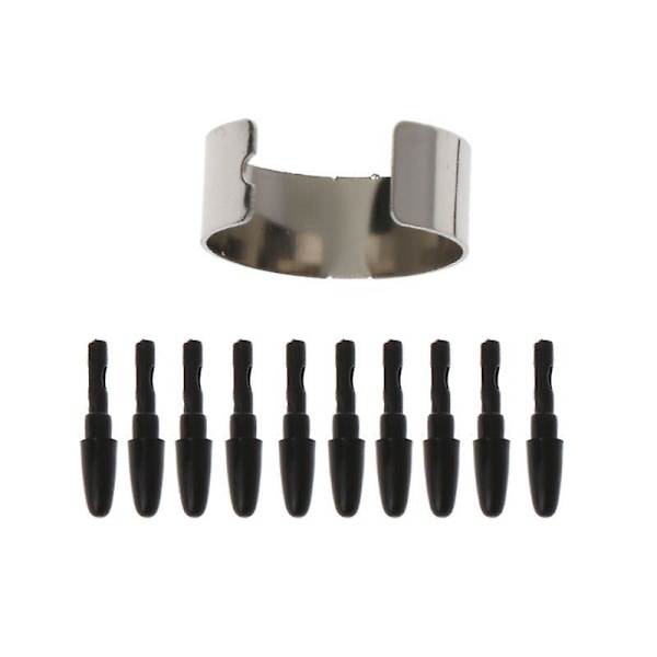 10 Pakk med Erstatningsnibber for Tegnebrett-penn Passer for XP-Pen H640P