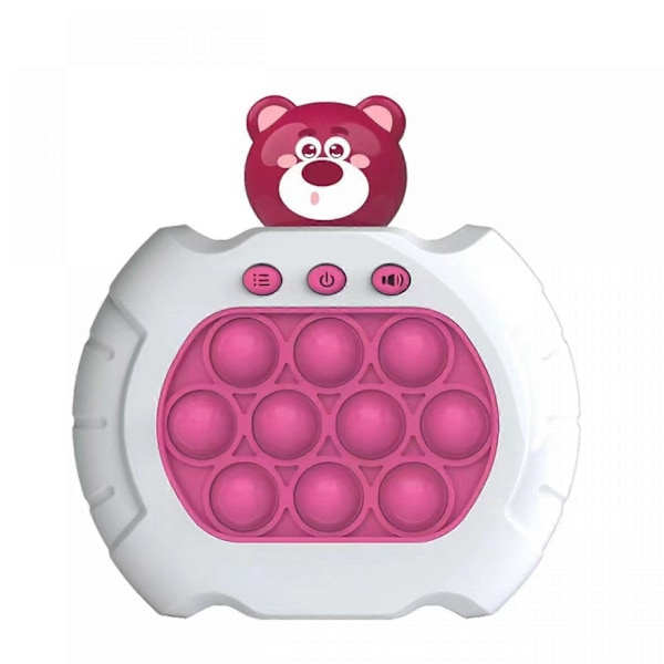 Elektronisk Pop It, Elektroniskt Pop It-spel för pojkar och flickor, Pussel Pop Interaktivt spel, Popit Elektronisk leksak Tryck på bubbelspel för vuxna och barn -