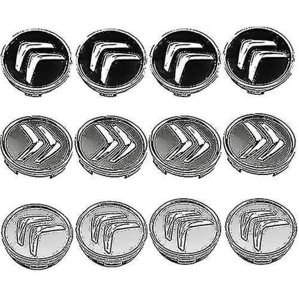 4 stk Navkapsler for Citroen C4 Picasso C3 Berlingo C5 X7 C2 C1 Ds3 Zx Xsara C8 Ds Ds4 60mm, Felg Ce
