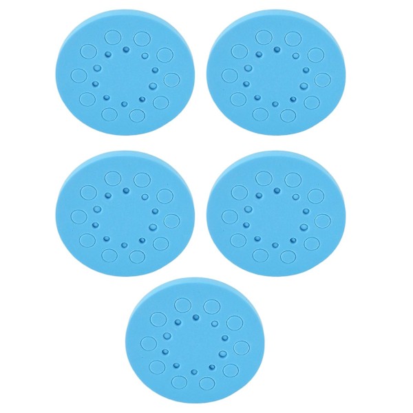 5 kpl Pyöreä Vaahtomuovin Koeputkiteline Helppo Poistaa Uusiokäyttöinen Uiva Sentrifugiputkenpidin 0,2 ml 0,5 ml 1,5 ml 2 ml Koeputkille Sininen 20 Reikää