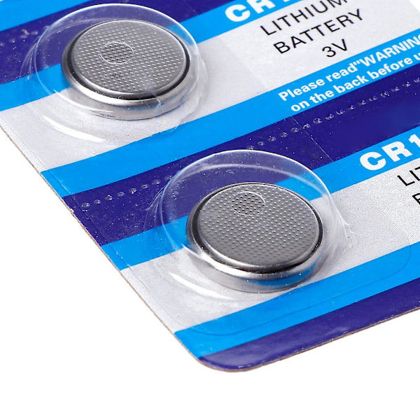 5 stk CR 1632 Batterier Langtidsholdbare & Høj Kapacitet CR1632 Lithium Batteri 3V