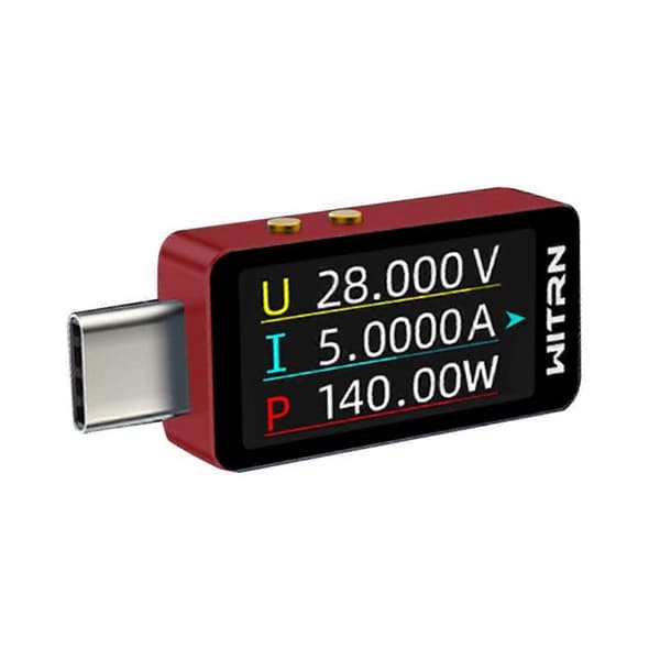 WITRN CC1 USB Spændings- og Strømmåler Tester
