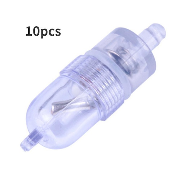 10-pak LED Natfiskerstangspidslys Smart Sensor Anti-Bid Advarselslys