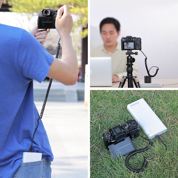 Type USB C NP-W126S Dummy Batteri DC Strømadapter til X-T1 X-S10 X-T30 II X-T20 X-T10 X-T200 Ca