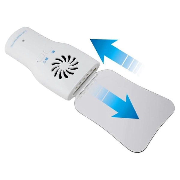 Anti-Immandetalj Spegelset Fog Free Intraoral Fotografering Rostfritt Stål Spegel med LED-Ljus Ortodontiska Reflektorer