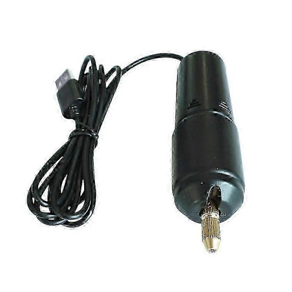Bærbar Håndholdt Mini USB Elektrisk Boremaskine (1 stk, Sort)