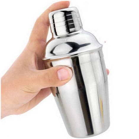 530 ml rustfritt stål bartender cocktail shaker martini salt shaker