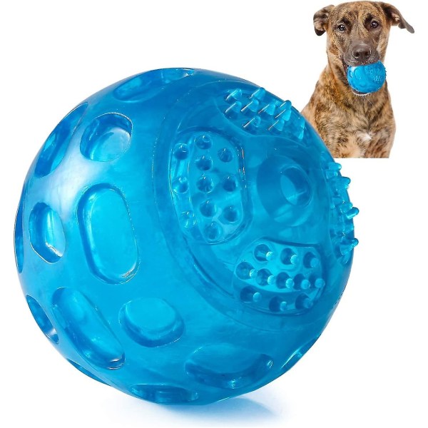 3,2 tuuman kestävä lemmikkikoiran pallolelu kuminen vinkuva koirapallo tuhoutumaton koiran lelupallo