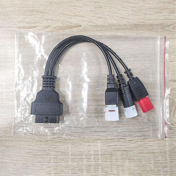 OBD2 Diagnosekabel For Kline Euro5 Motorsykkel 16 Pin Til 3pin 4pin 6pin OBD2 3 I 1 Diagnose Ad