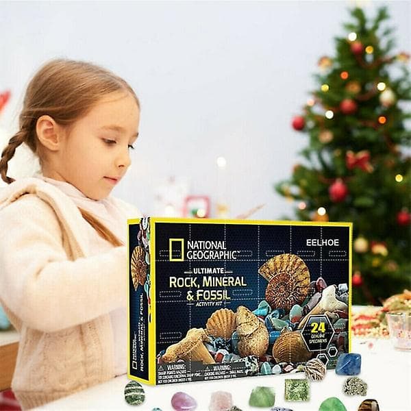 2025 Julemalm Edelsten Blindboks Adventskalender Gave