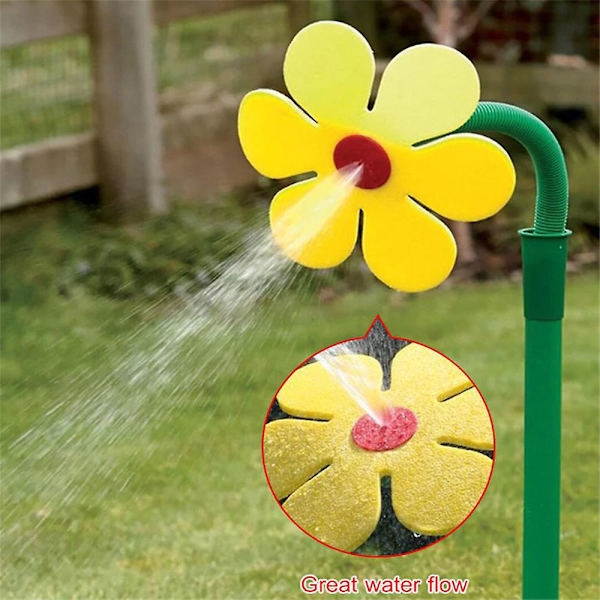 Sprinkler Plen Sprinkler Sol Dusj Plast Sprinkler Sol Blomst Sprinkler