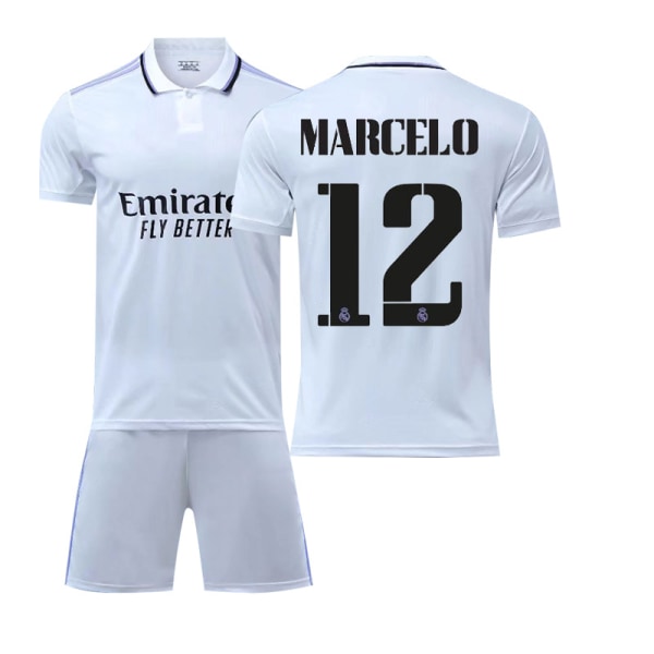 2223 Real Madrid hjemme- og udebanetrøje nr. 7 Mbappe trøje 9 Benzema nr. 10 udenlandsk handel fodbolduniformssæt 23Z No12 S