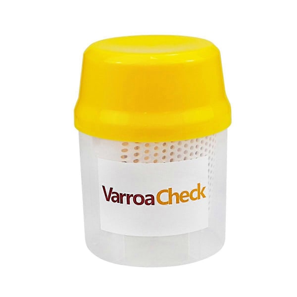 1 stk. Biavl Bistikube Varroa Inspektion Test Flaske Varroa Inspektion Sprøjte Bistikube Bi Biavl