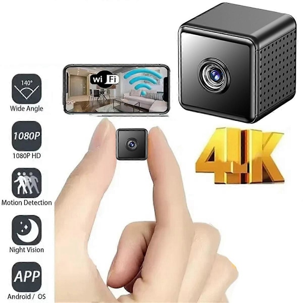 Ny HD 1080P X9 Mini Kamera Hjem Trådløse Wifi Kameraer Utendørs Oppgradert Bevegelsesdeteksjon Natt Visi