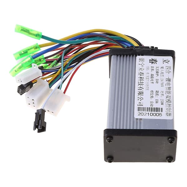Scooter Kontroller for DC 24/36V 250W Børsteløs Regulator Hastighetskontroller Suppl