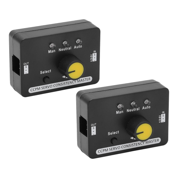 RC Servo Tester, Manuel Hastighedsregulering, MCU-styring, 2 stk., Servo Konsistens Master, Motor DC4.86V