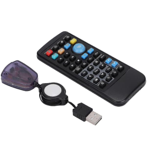 Fjernkontroll USB-mottaker for PC Datamaskin Trådløs Fjernkontroll