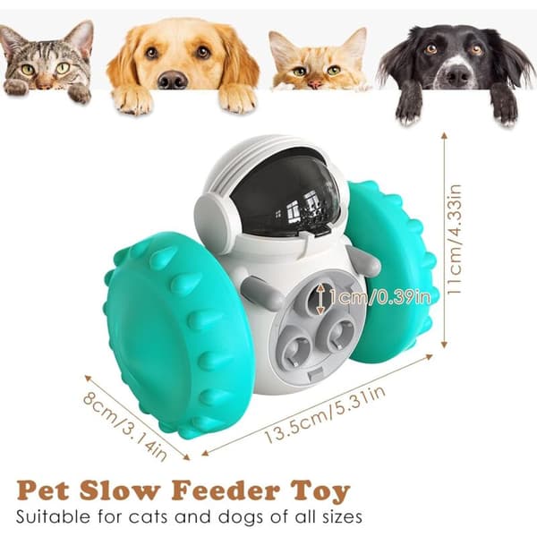 Hundleksak. Oförstörbar hundleksak (blå)