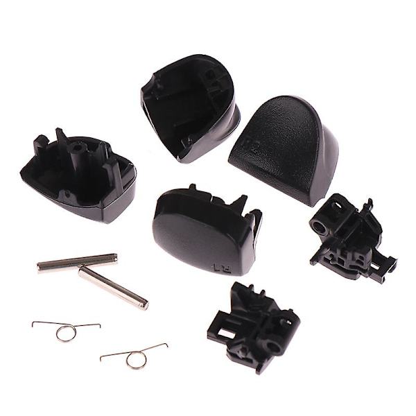 L1 R1 L2 R2 Avtryckarknappar+fjädrar+axel för Ps5 Controller Gamepad Reparationsdel