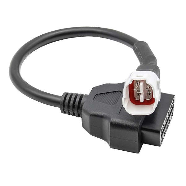 Adapter for Yamaha motorsykkel 4-pin pluggkabel - Obd2-kontaktkonverter for Yzf R1 R6 Mt07 Mt09 Mt