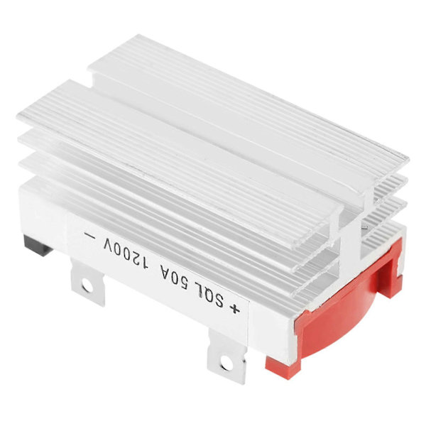2 st Brygglikriktare 3-fas Dioder 50 Amp 1200V Aluminium