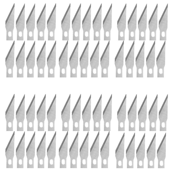 100 kpl Xacto Blades Premium terävät veitsen terät 11 - korkeahiiliteräksinen käsityötyökalu