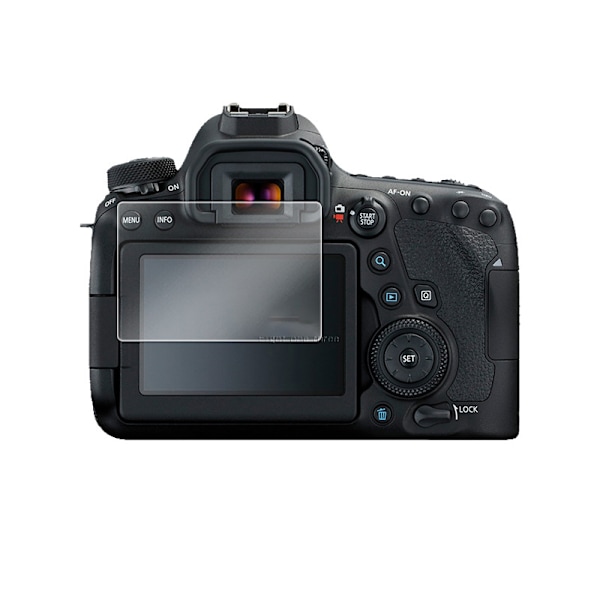 Tempered Glass Screen Protector for Camera, 2-pack Canon EOS 6D