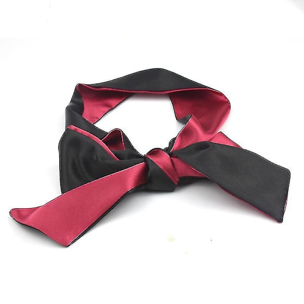 Natbind, Sovebind, Sexet Bind, Bind, Bind, Satinsøvnmaske, Satinbind Søvnmaske, Bind til øjne, Par i L