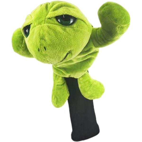 Golf Club Head Cover Novelty Animal Club Head Cover, Carry Golfer Gift (Turtle)