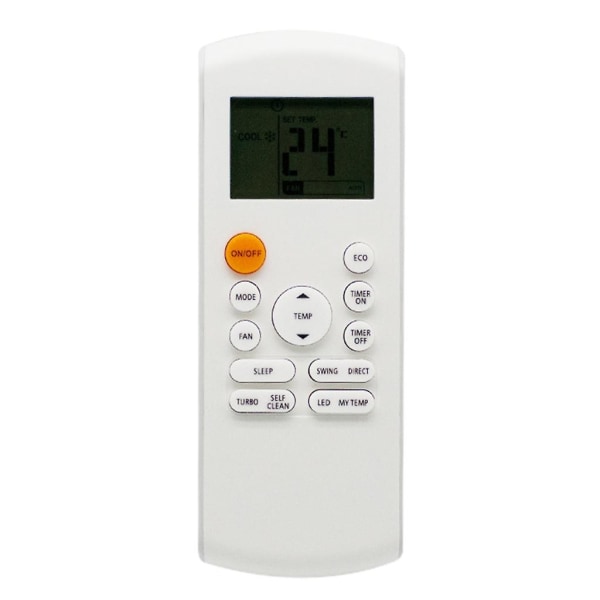 Til Midea General Rg57a7/bgef Rg57a6/bgefu1 Air Conditioning Fjernbetjening