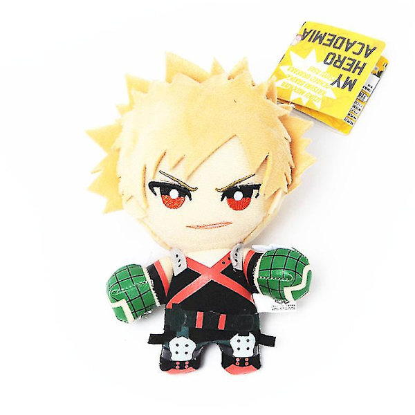 Anime My Hero Academia -pehmolelut Midoriya Izuku Bakugou Katsuki -sarjakuvahahmo Pehmeä nukke Lapsille lahjat Lelut Satunnainen 1kpl