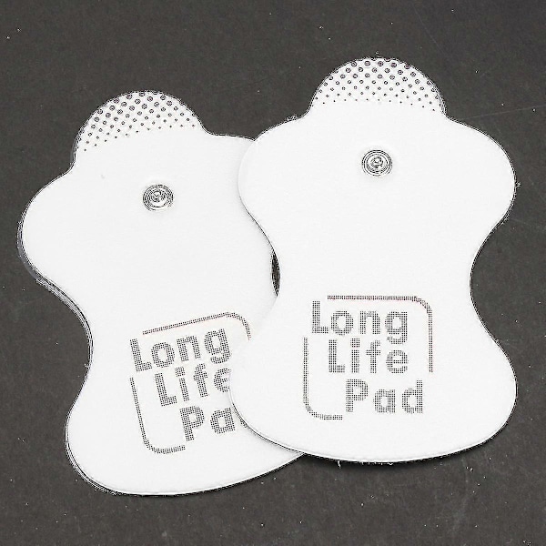12 stk. Udskiftning til Omron Massageapparater Elepuls Long Life Pad - JA