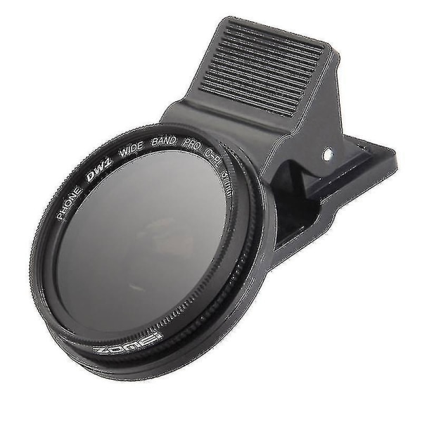 Bästa kamera Cpl-filter Cirkulär polarisatorlinsdel 37mm Mobiltelefonkamera Cpl-linsfilter med klämma för Iphone Android Hk Zj