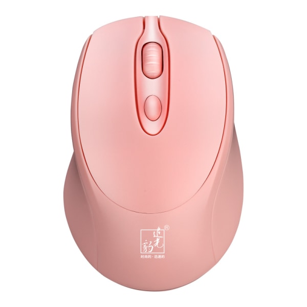1st trådlös mus, skrivbordsladdningsmus för bärbar dator, Tablet PC Home Office Gaming-mus (svart)