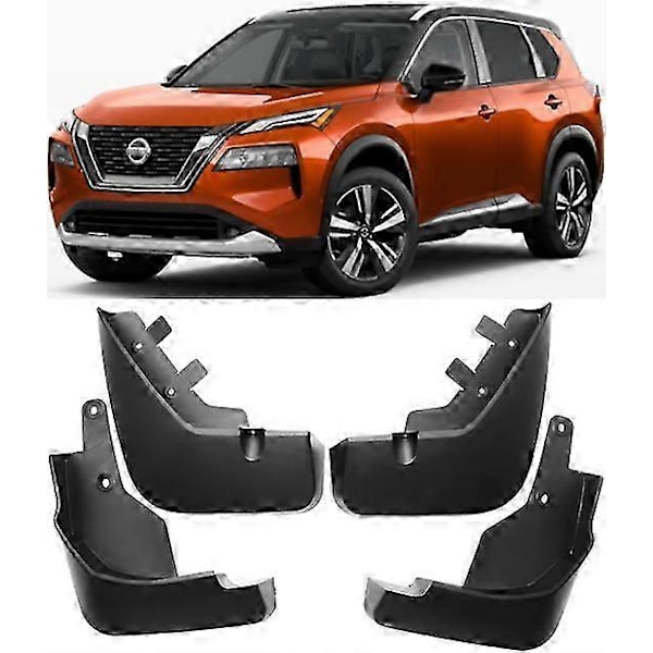 Äkta Komplett Set Stänkskydd Lera Flikar För 2022-2024 Nissan X-Trail Xtrail T33