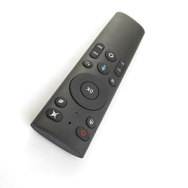 Q5+ Luftmus Bluetooth Stemmefjernkontroll for Smart TV Android Boks IPTV Trådløs 2.4G Stemmefjernkontroll