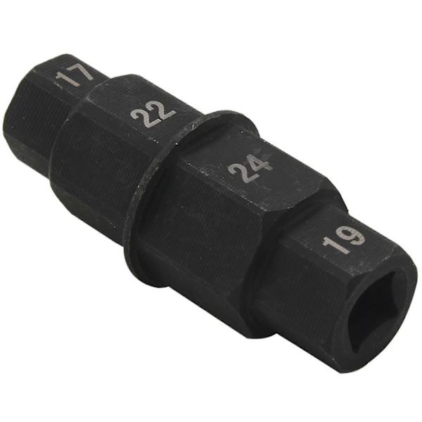 Motorcykler Hex Akselværktøj - 17 mm, 19 mm, 22 mm, 24 mm - Sekskantet Forhjulsnav Aksel Spindel Socket Ad