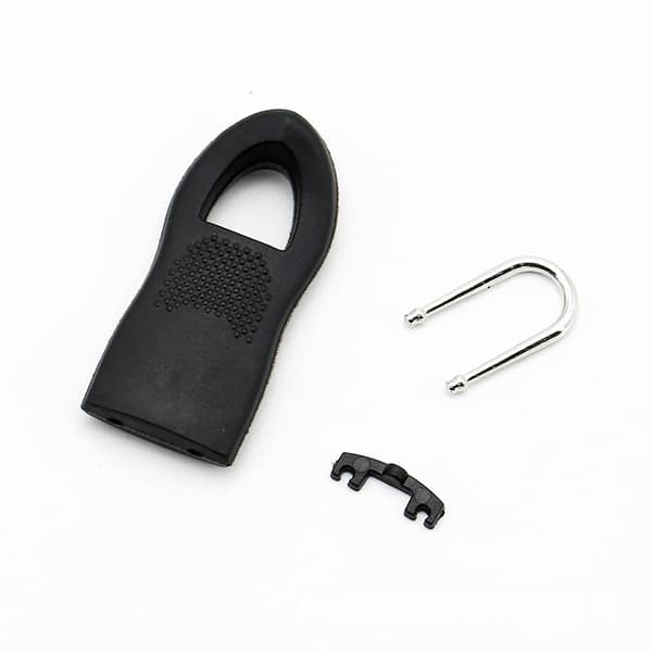 Multifunctional Zippers 8-pack - Large & Small (4 pcs) - Black