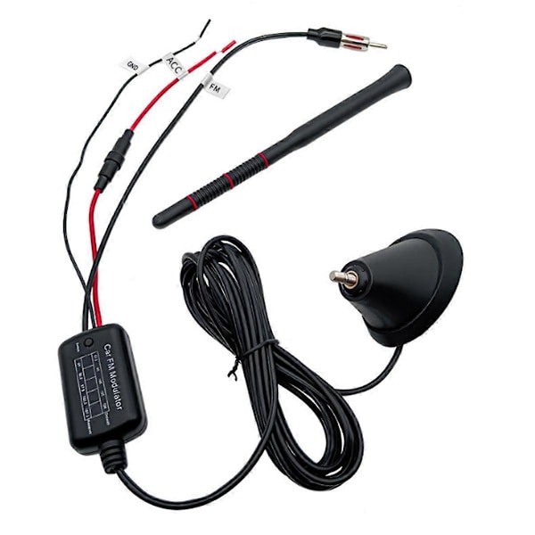 Bil +GPS+FM Antenn Bil Aktiv Radioantenn med Bluetooth-modulator Vattentät Dammtät Universalantenn