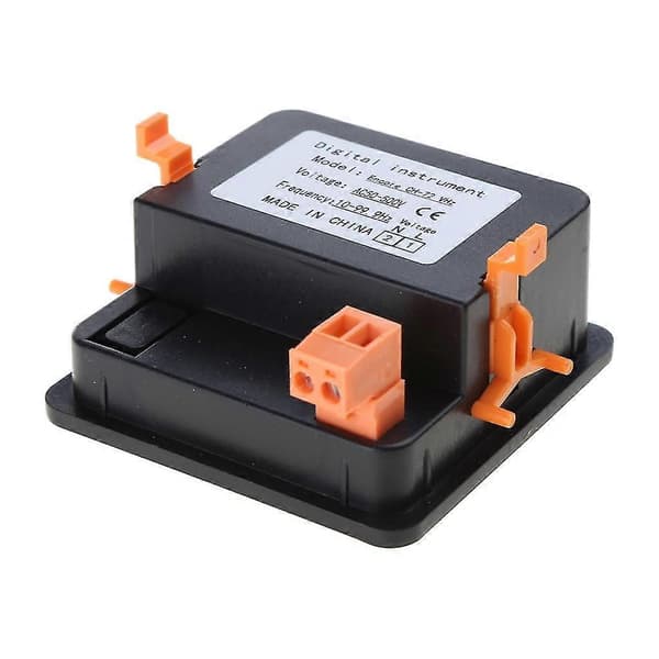 Højtydende Digital Voltmeter Frekvens Panel Meter AC50-500V LED Display