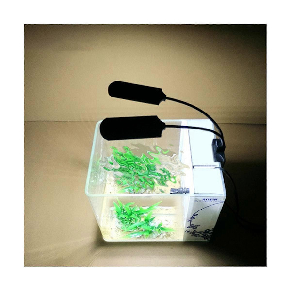 X7 Dobbelt Hoved Super Lys LED Akvatisk Plante Vækst Lampe Akvarium Lys Vandafvisende Klips-På Fiskekum L