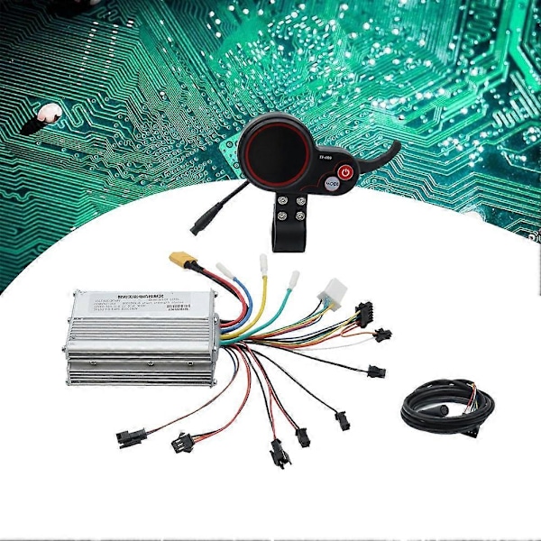 48V 20A Elektrisk Scooter Controller Dashboard Kit med TF-100 Display Scooter för Elektrisk Scooter P
