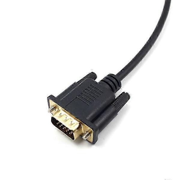1,8 m DisplayPort DP - VGA urosadapterikaapeli kullattu johto UniversalP20211224184
