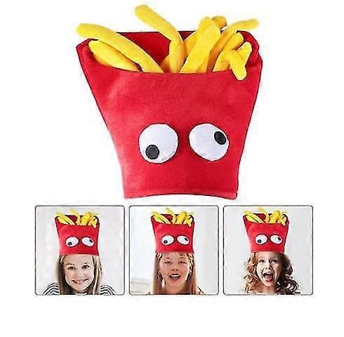Ranskalaiset Perunat - Hattu, Halloween-asuvaruste, Cosplay-tarvike