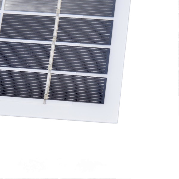 2 kpl Kannettava aurinkopaneeli 2w 6v Mini aurinkokennot Korkea muuntohyötysuhde kotitalouksien valaistusjärjestelmään