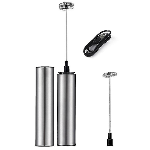 Usb Oppladbar Rustfritt Stål Melkeskummer Multifunksjonsmaskin Elektrisk Melkeskummer