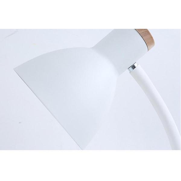 Kreativ arbejdsbordlampe til børns arbejdsbordlampe øjenbeskyttelse bordlampe (hvid)